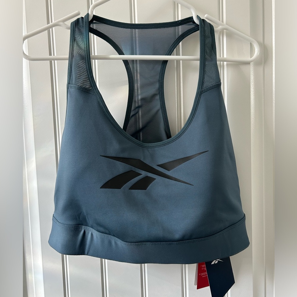 NWT Reebok Lux Vector Racer Bra - Picture 3 of 6